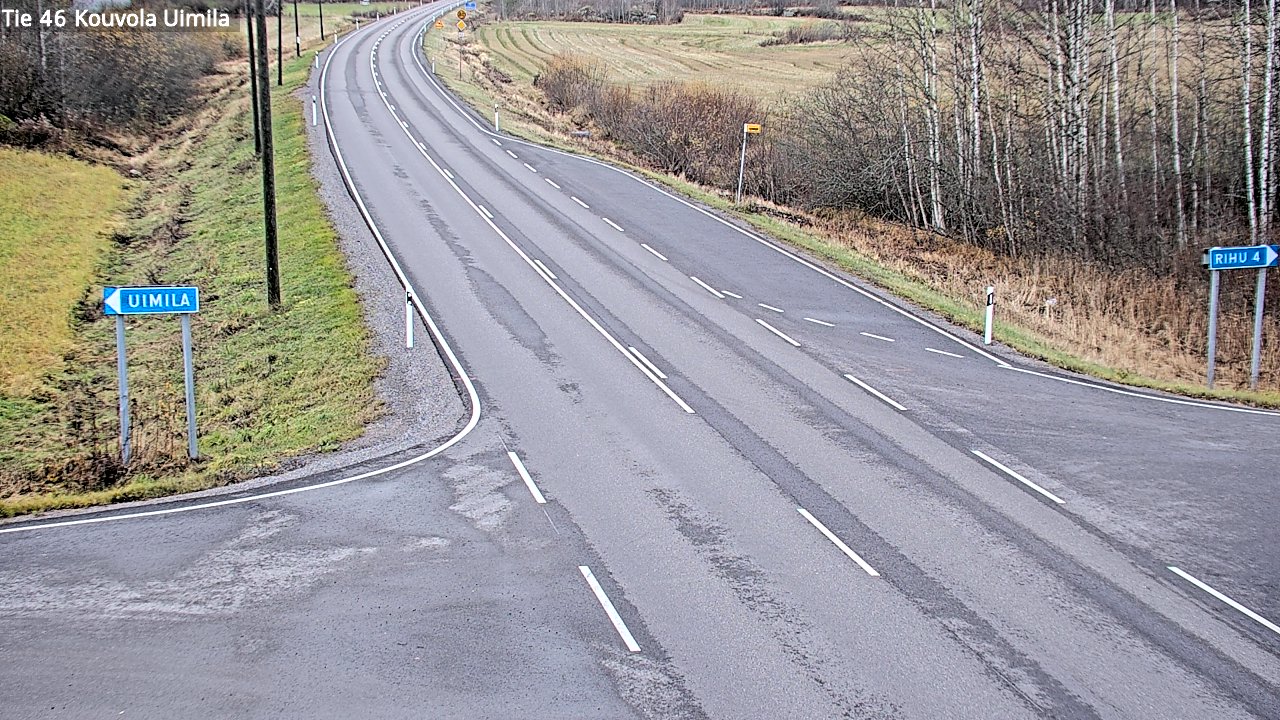 Kelikamerat Kuva Tie 46 Kouvola, Uimila, Kouvola, Kymenlaakso