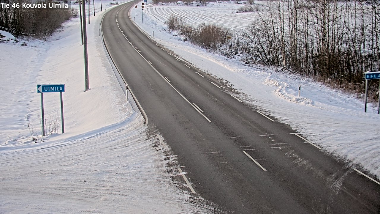 Kelikamerat Kuva Tie 46 Kouvola, Uimila, Kouvola, Kymenlaakso