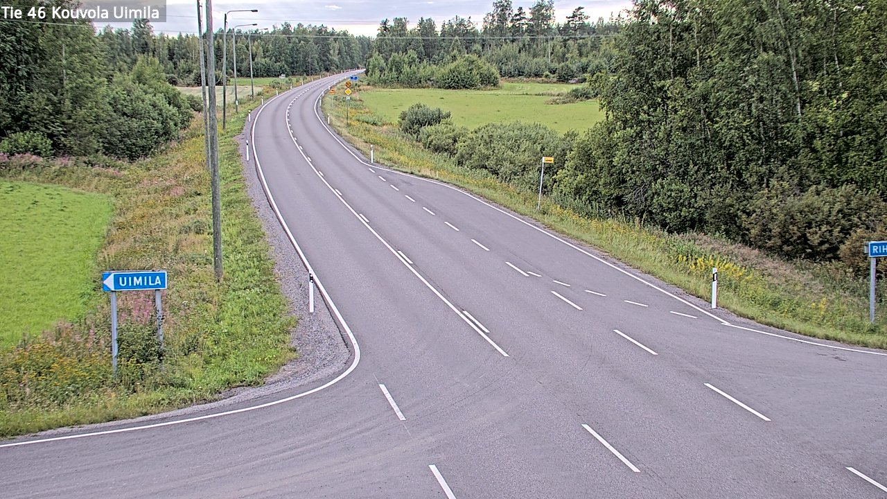 Kelikamerat Kuva Tie 46 Kouvola, Uimila, Kouvola, Kymenlaakso