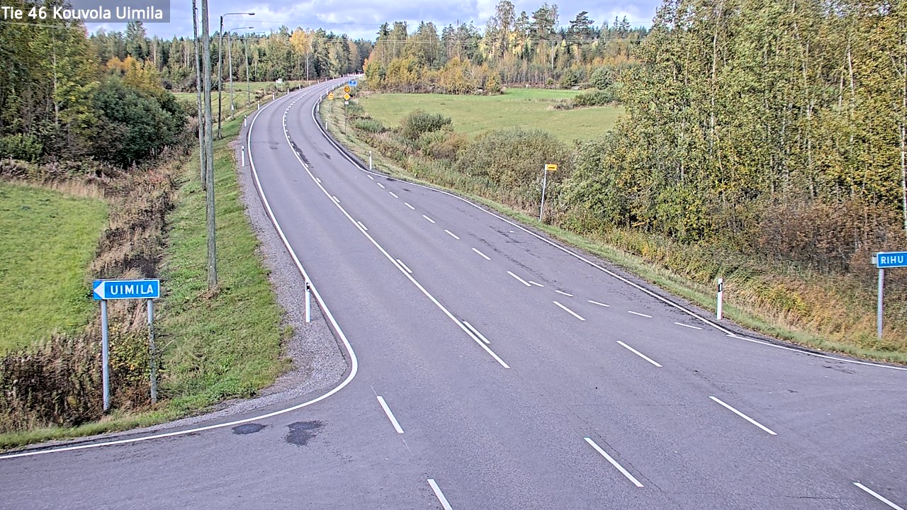 Kelikamerat Kuva Tie 46 Kouvola, Uimila, Kouvola, Kymenlaakso