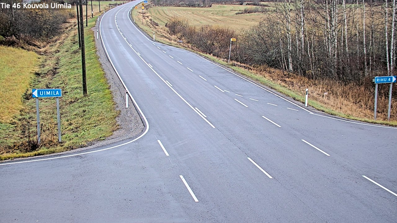 Kelikamerat Kuva Tie 46 Kouvola, Uimila, Kouvola, Kymenlaakso