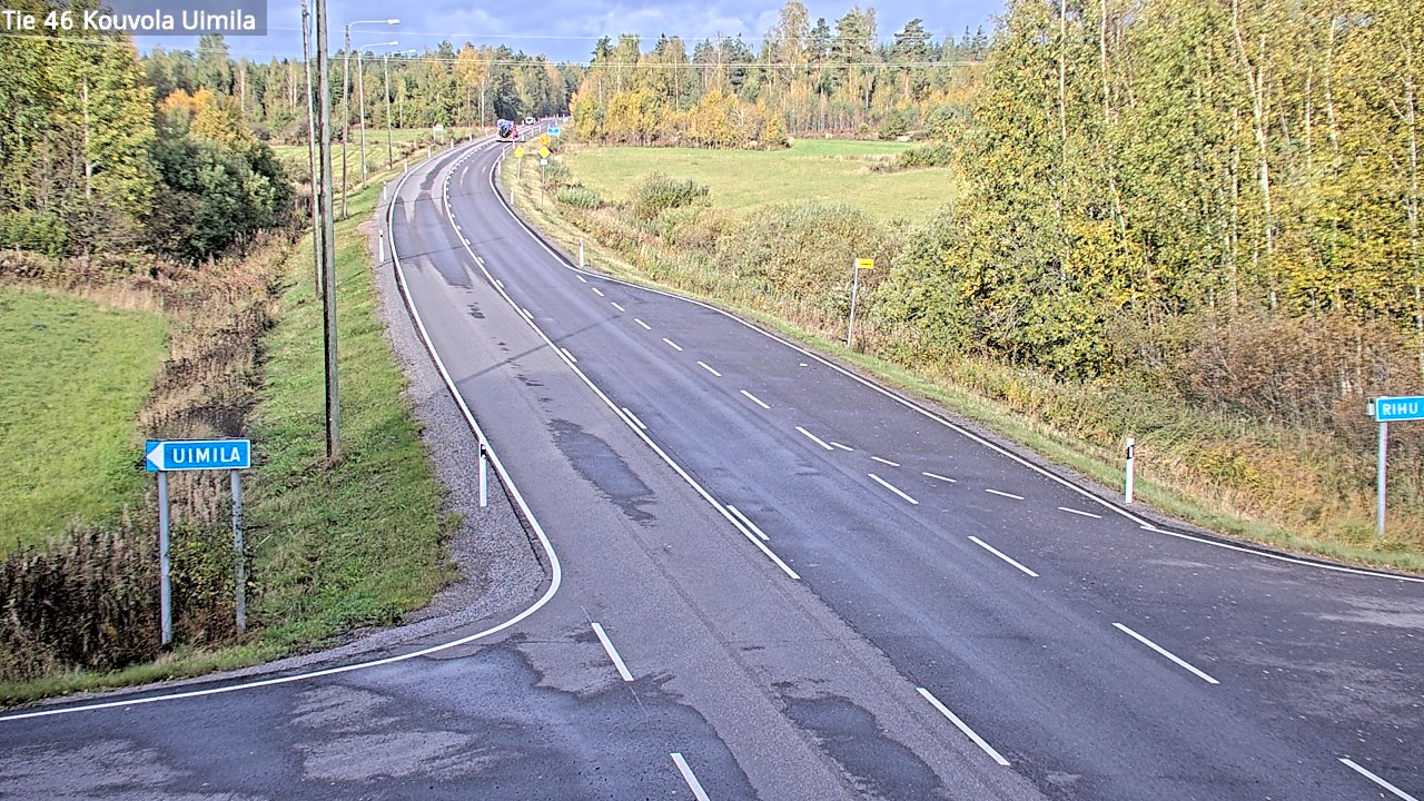 Weather Camera Image Road 46 Kouvola, Uimila, Kouvola, Kymenlaakso
