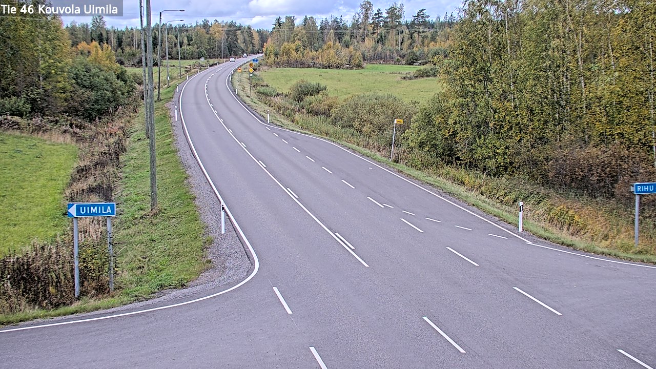 Kelikamerat Kuva Tie 46 Kouvola, Uimila, Kouvola, Kymenlaakso