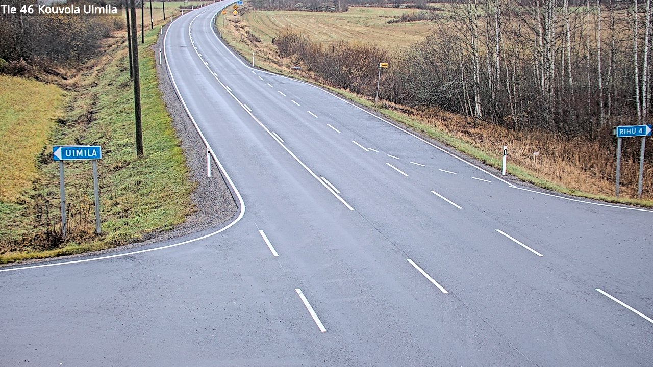 Kelikamerat Kuva Tie 46 Kouvola, Uimila, Kouvola, Kymenlaakso