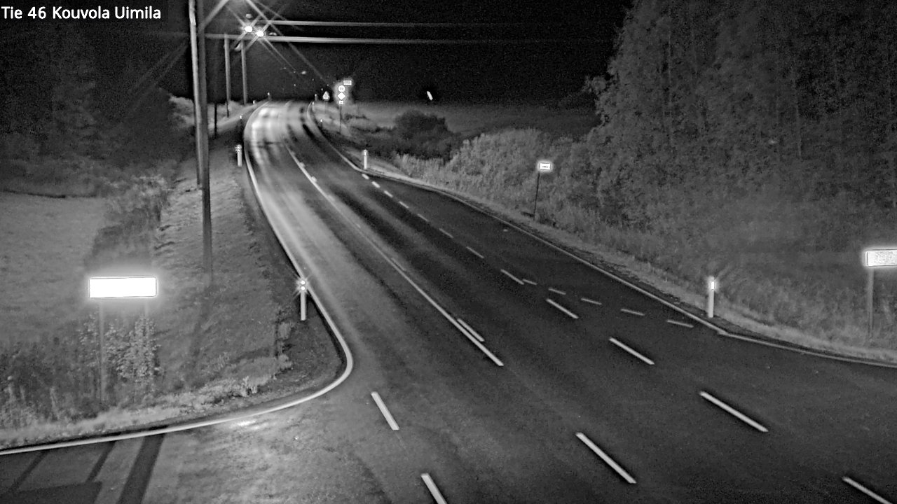 Weather Camera Image Road 46 Kouvola, Uimila, Kouvola, Kymenlaakso