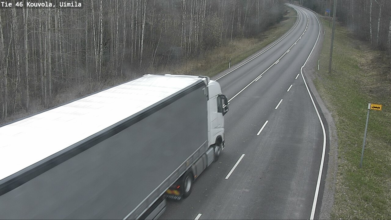 Weather Camera Image Road 46 Kouvola, Uimila, Kouvola, Kymenlaakso