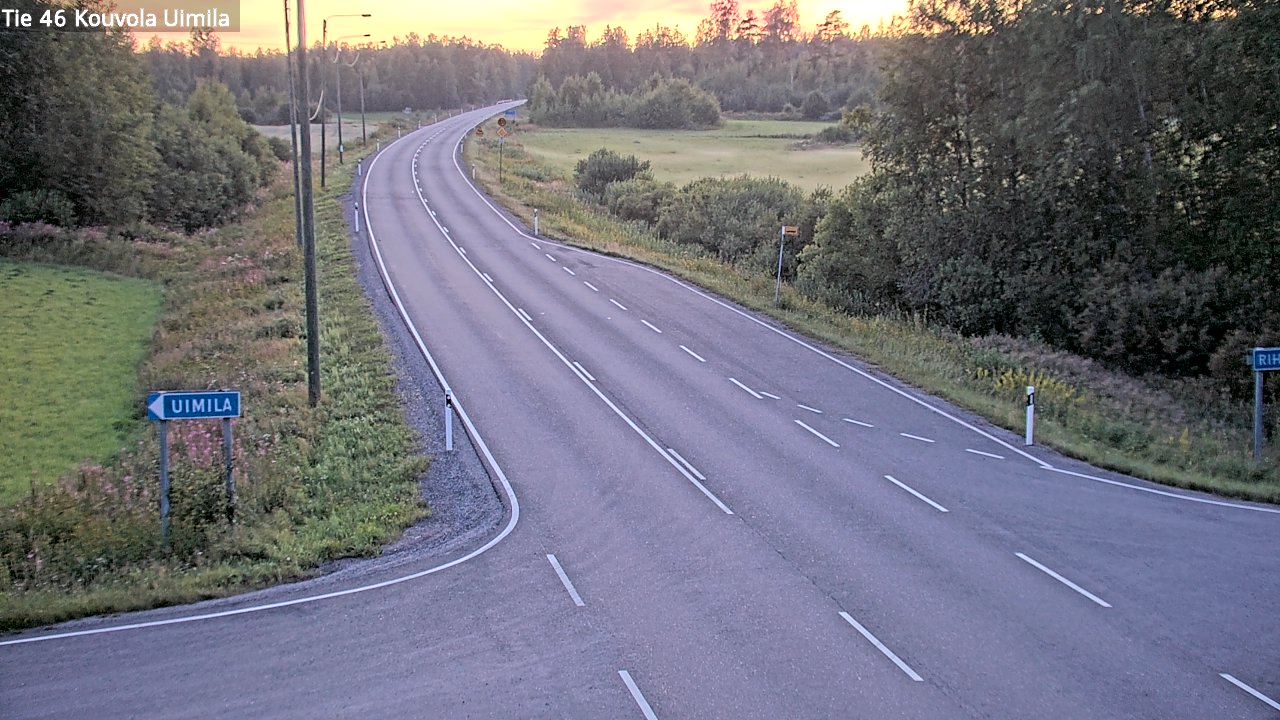 Kelikamerat Kuva Tie 46 Kouvola, Uimila, Kouvola, Kymenlaakso