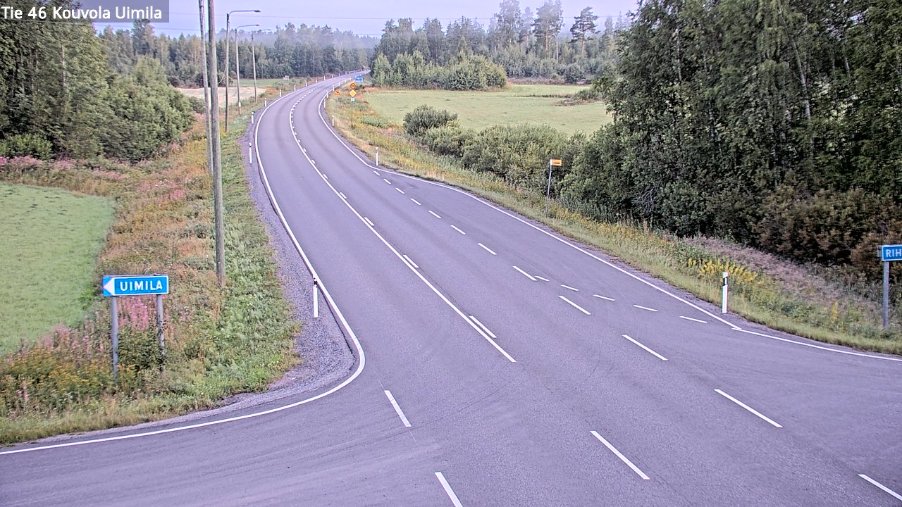 Kelikamerat Kuva Tie 46 Kouvola, Uimila, Kouvola, Kymenlaakso