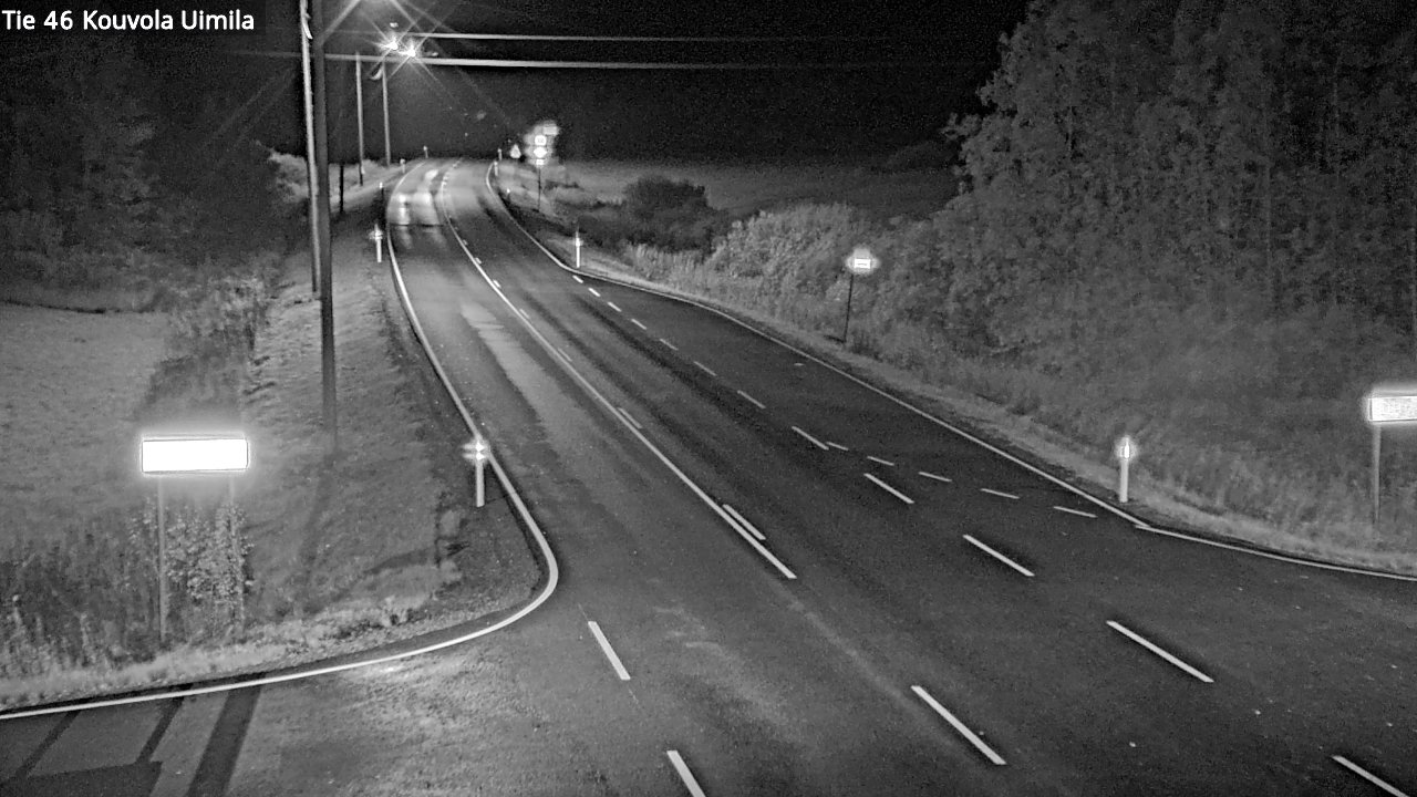 Weather Camera Image Road 46 Kouvola, Uimila, Kouvola, Kymenlaakso