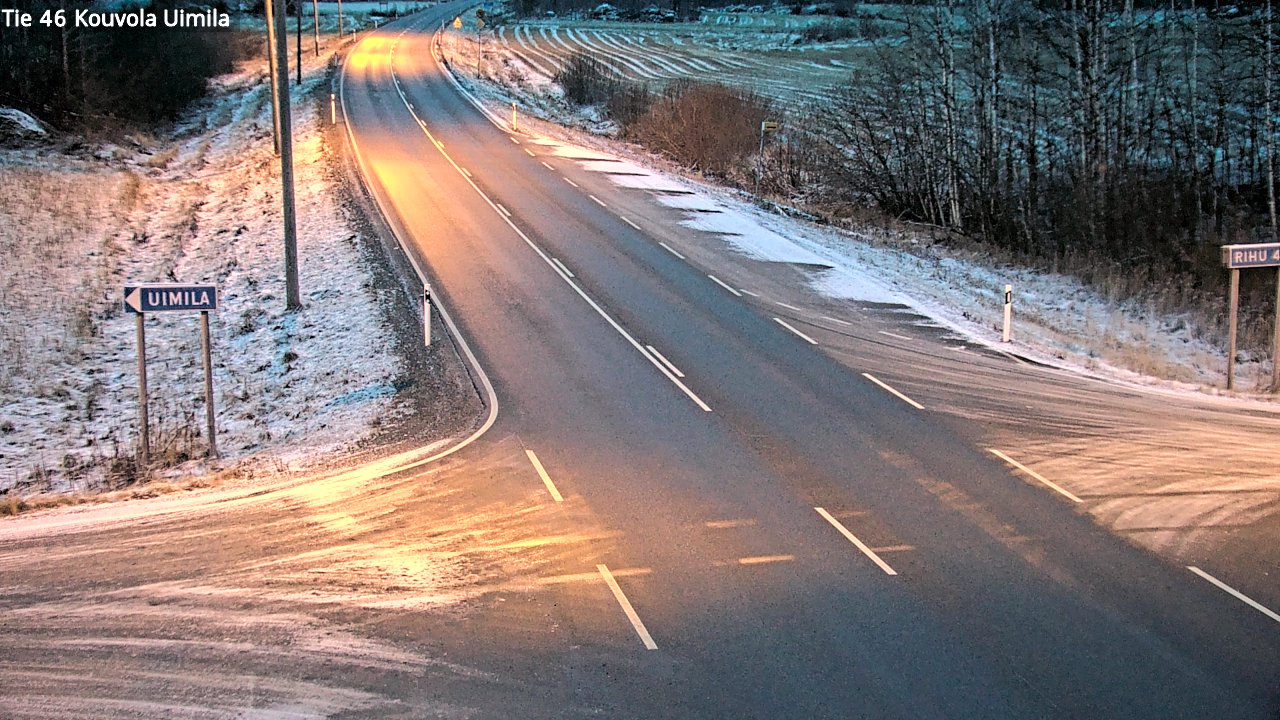 Kelikamerat Kuva Tie 46 Kouvola, Uimila, Kouvola, Kymenlaakso