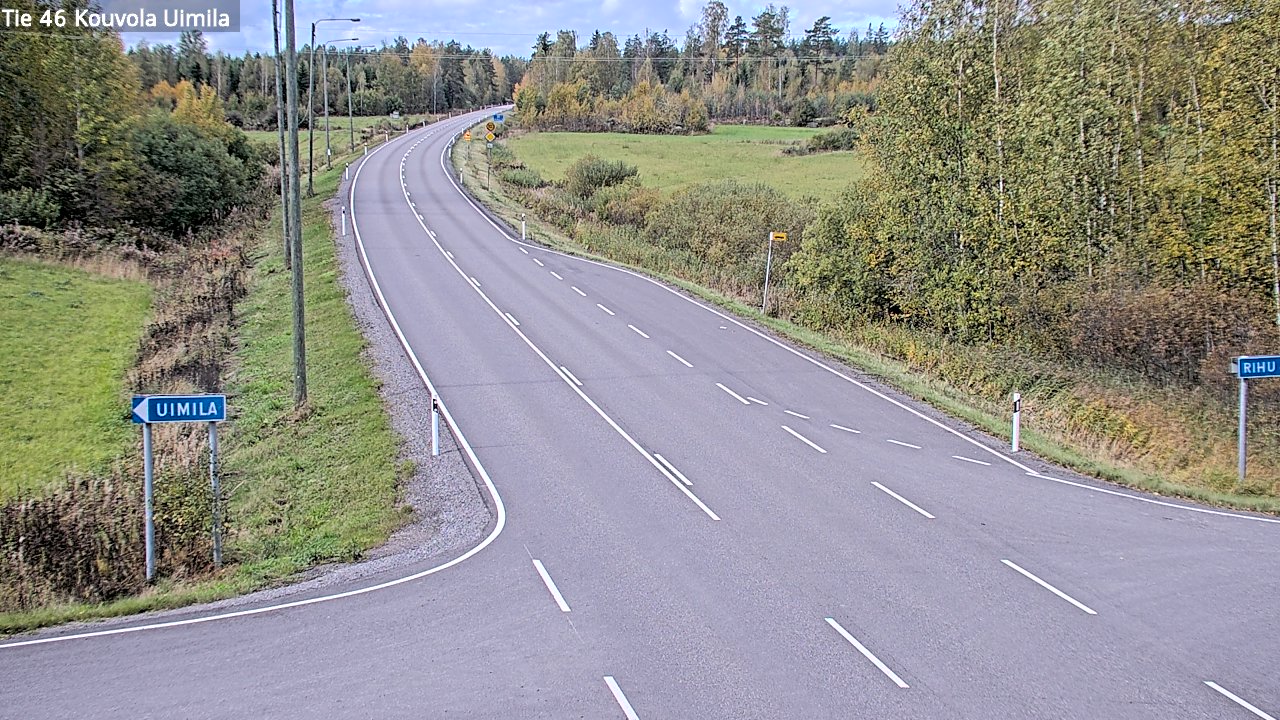 Kelikamerat Kuva Tie 46 Kouvola, Uimila, Kouvola, Kymenlaakso