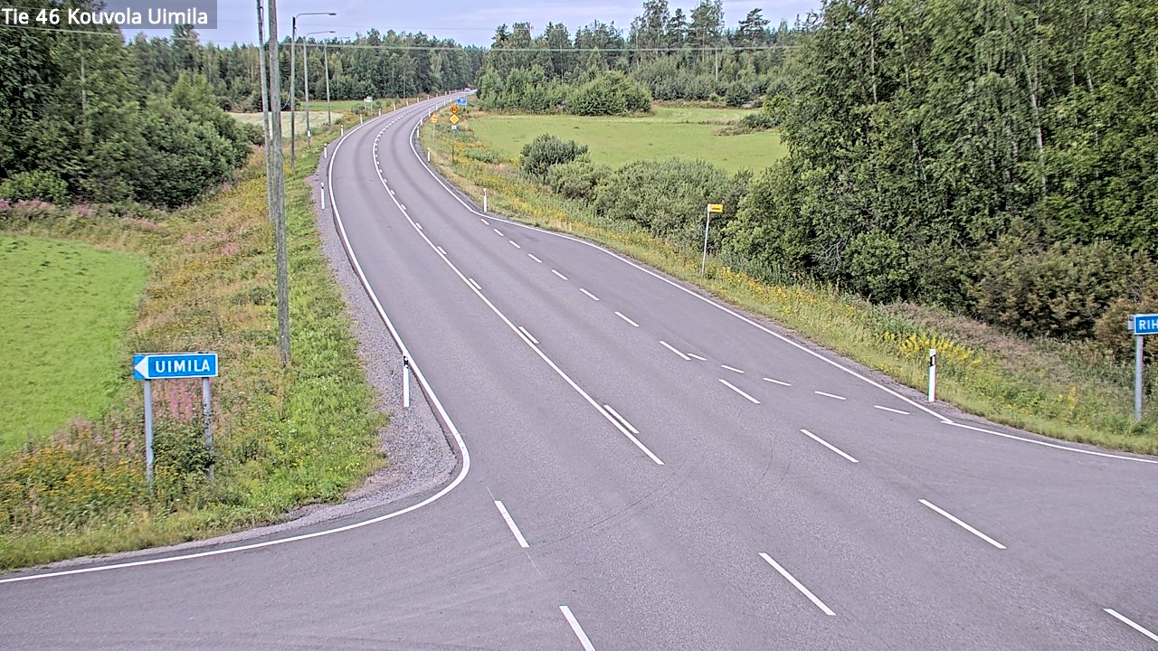 Kelikamerat Kuva Tie 46 Kouvola, Uimila, Kouvola, Kymenlaakso