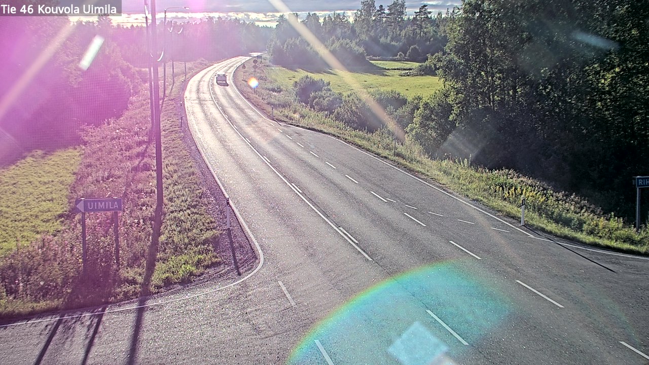 Kelikamerat Kuva Tie 46 Kouvola, Uimila, Kouvola, Kymenlaakso