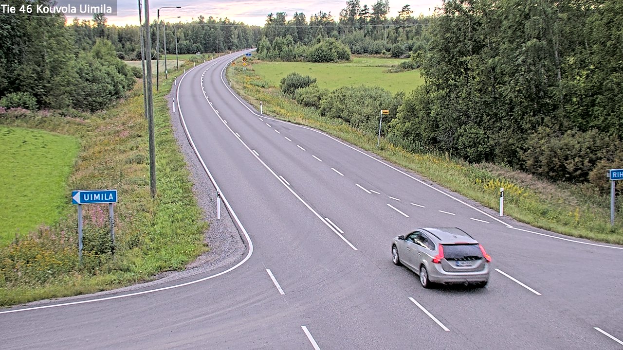 Kelikamerat Kuva Tie 46 Kouvola, Uimila, Kouvola, Kymenlaakso