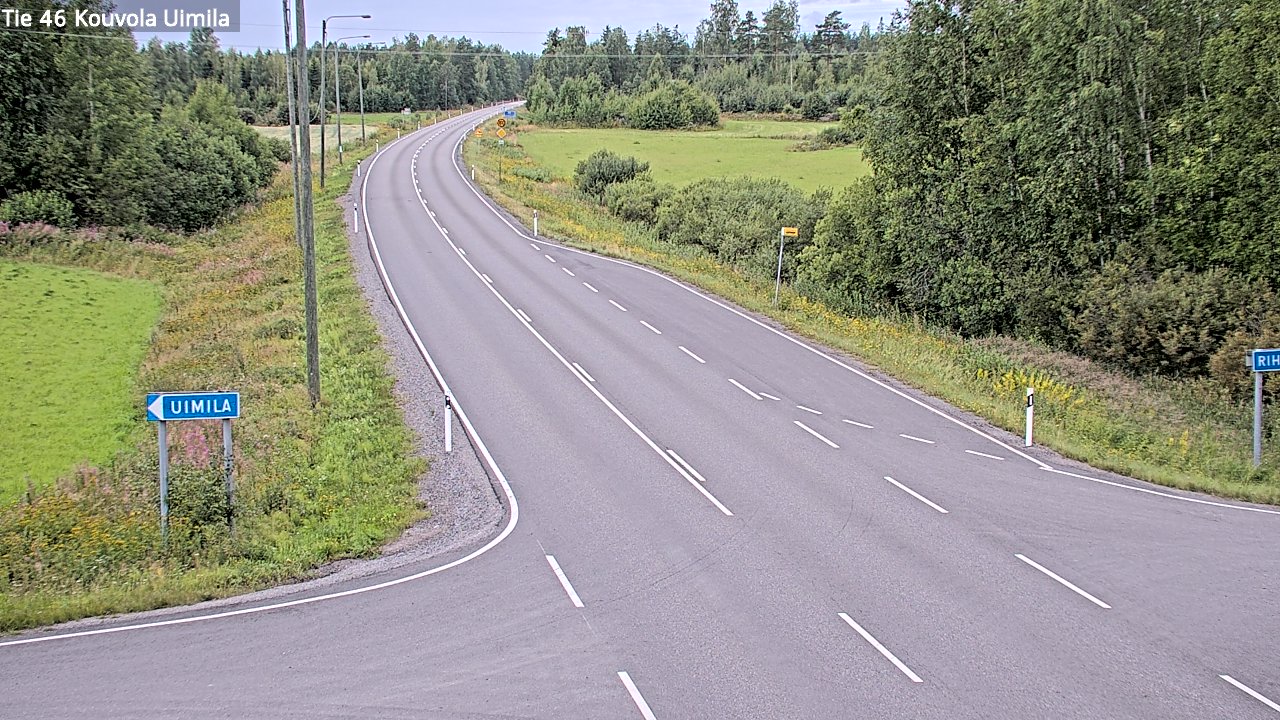 Kelikamerat Kuva Tie 46 Kouvola, Uimila, Kouvola, Kymenlaakso