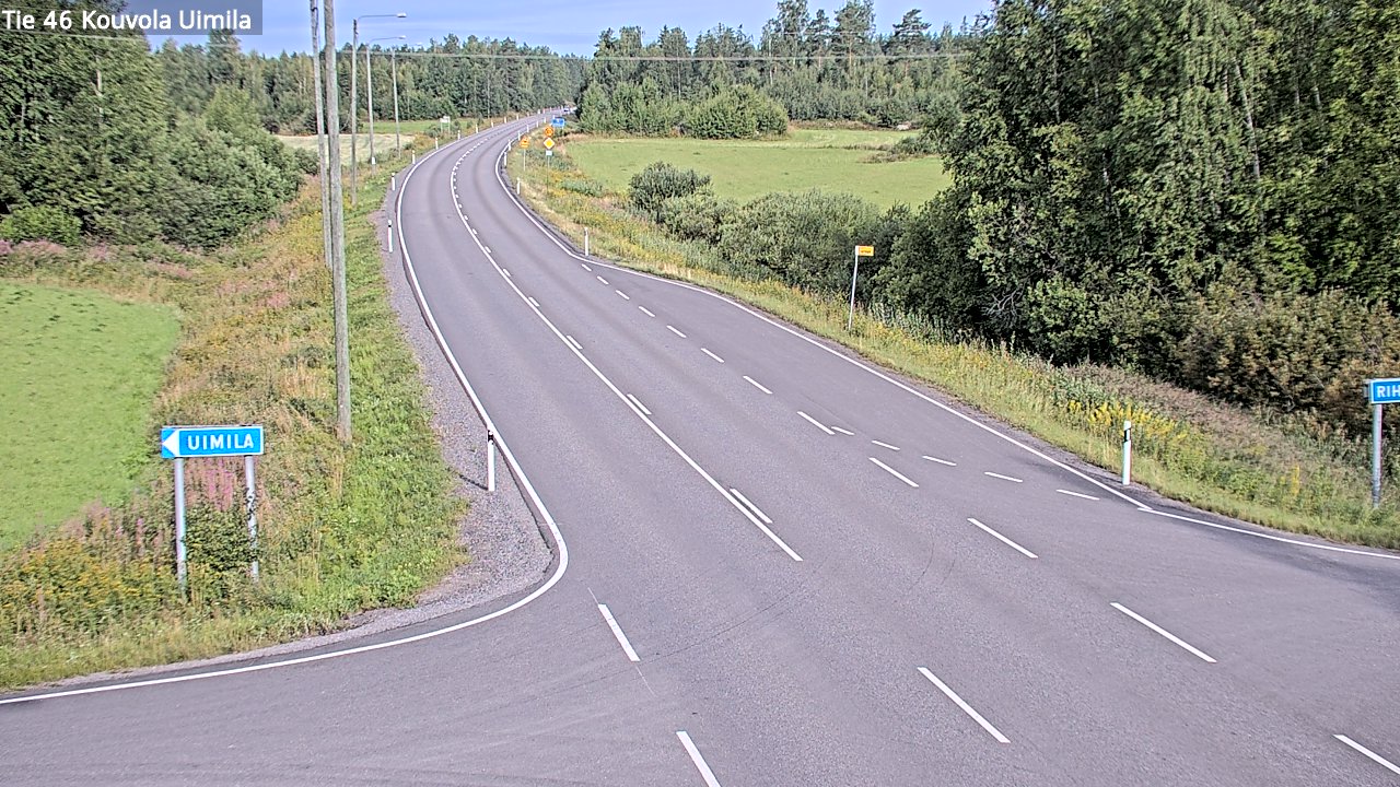 Kelikamerat Kuva Tie 46 Kouvola, Uimila, Kouvola, Kymenlaakso