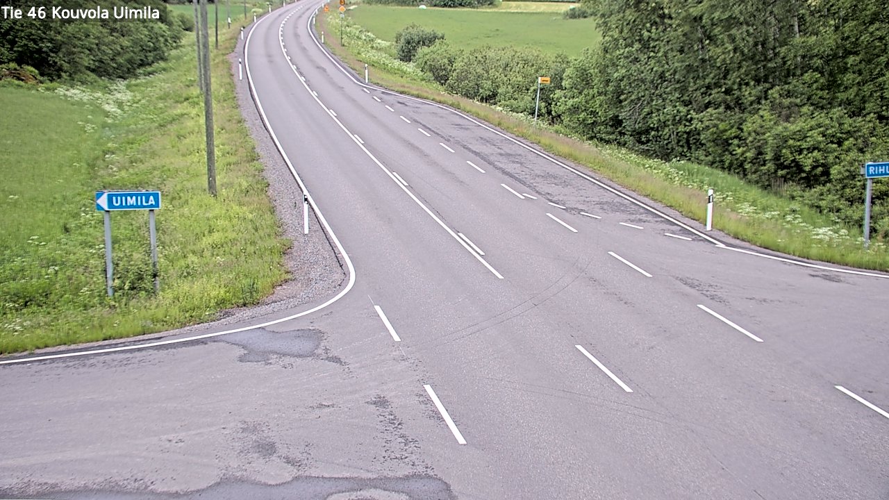 Kelikamerat Kuva Tie 46 Kouvola, Uimila, Kouvola, Kymenlaakso