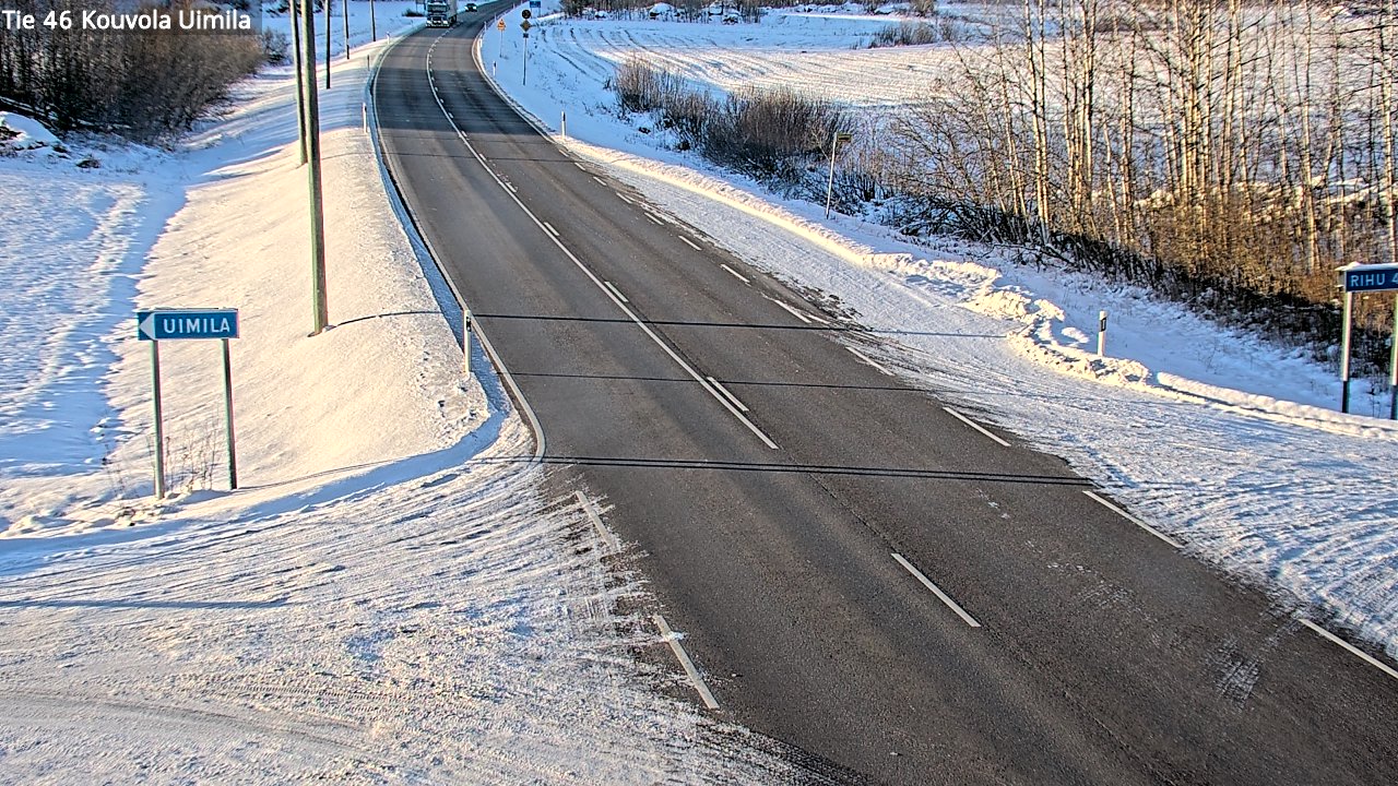 Kelikamerat Kuva Tie 46 Kouvola, Uimila, Kouvola, Kymenlaakso