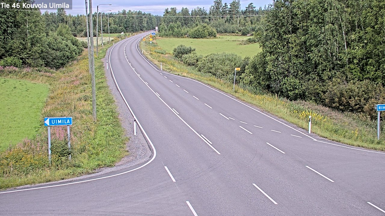 Kelikamerat Kuva Tie 46 Kouvola, Uimila, Kouvola, Kymenlaakso