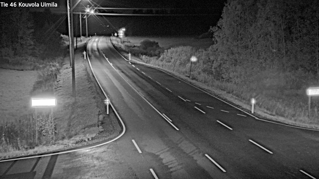 Weather Camera Image Road 46 Kouvola, Uimila, Kouvola, Kymenlaakso