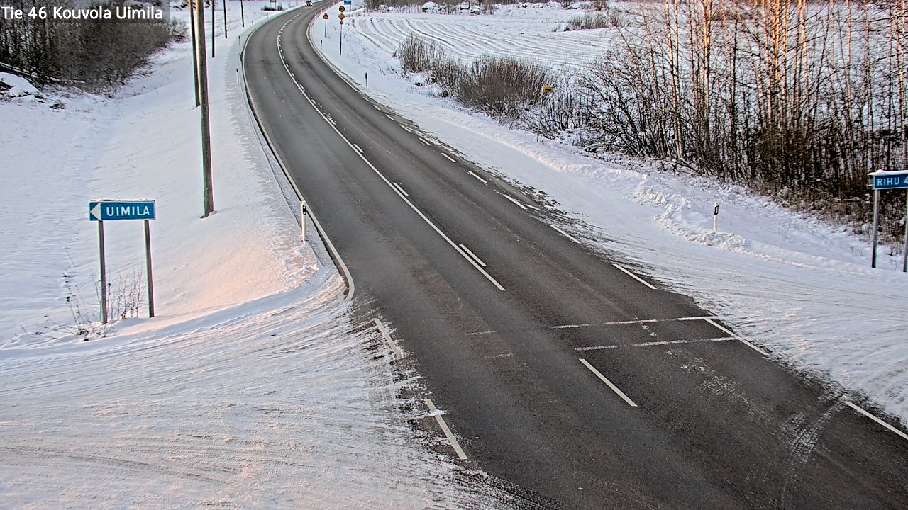 Kelikamerat Kuva Tie 46 Kouvola, Uimila, Kouvola, Kymenlaakso