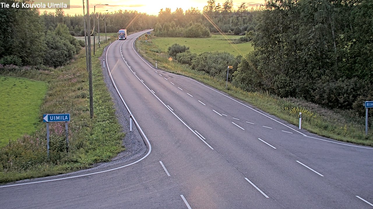 Kelikamerat Kuva Tie 46 Kouvola, Uimila, Kouvola, Kymenlaakso