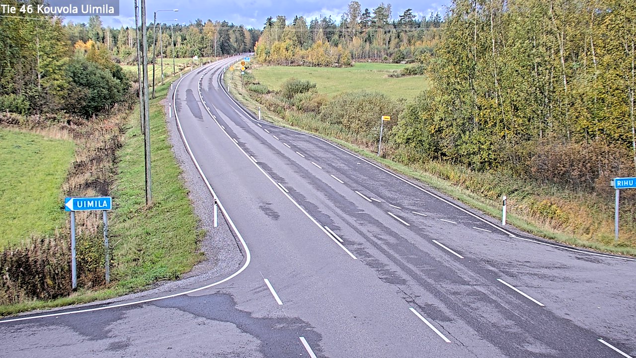 Kelikamerat Kuva Tie 46 Kouvola, Uimila, Kouvola, Kymenlaakso