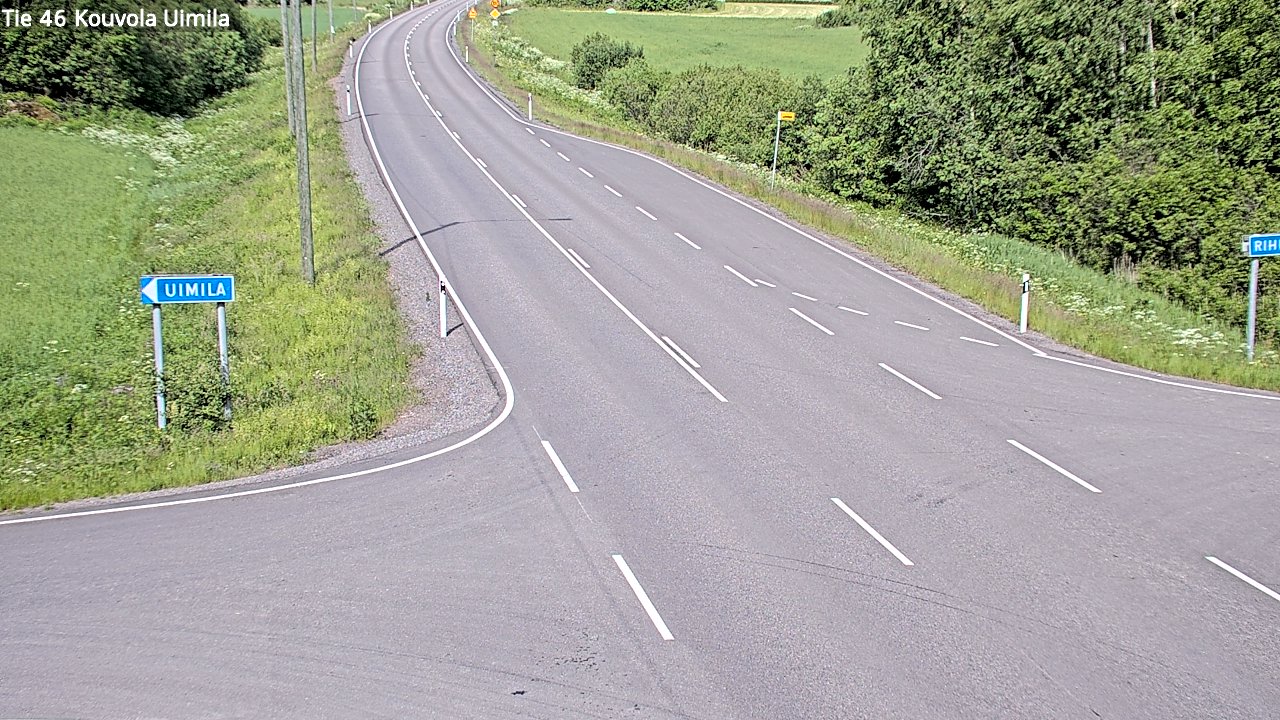 Kelikamerat Kuva Tie 46 Kouvola, Uimila, Kouvola, Kymenlaakso