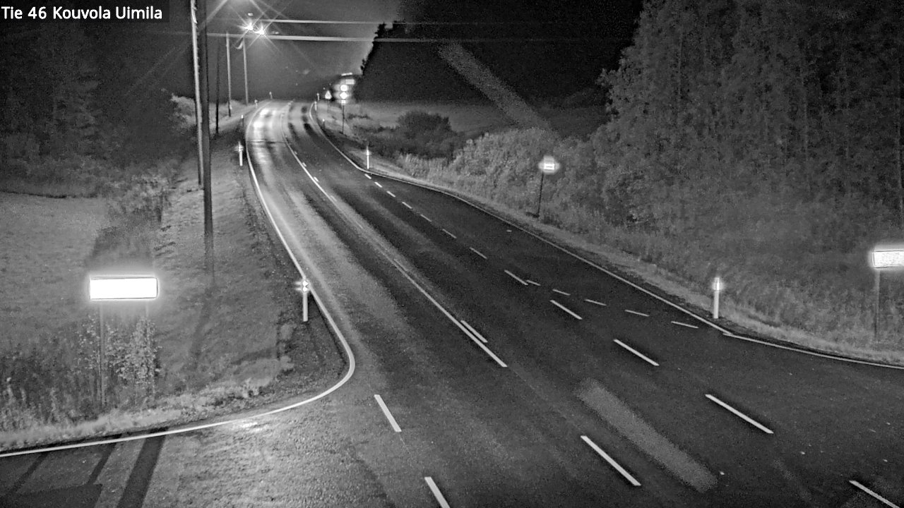 Weather Camera Image Road 46 Kouvola, Uimila, Kouvola, Kymenlaakso