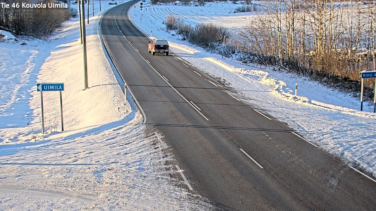 Kelikamerat Kuva Tie 46 Kouvola, Uimila, Kouvola, Kymenlaakso