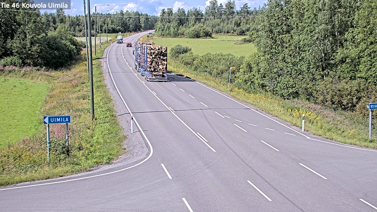Kelikamerat Kuva Tie 46 Kouvola, Uimila, Kouvola, Kymenlaakso