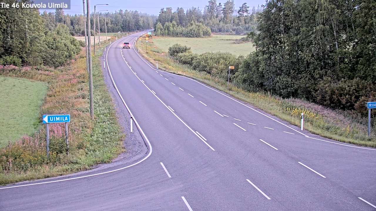 Kelikamerat Kuva Tie 46 Kouvola, Uimila, Kouvola, Kymenlaakso