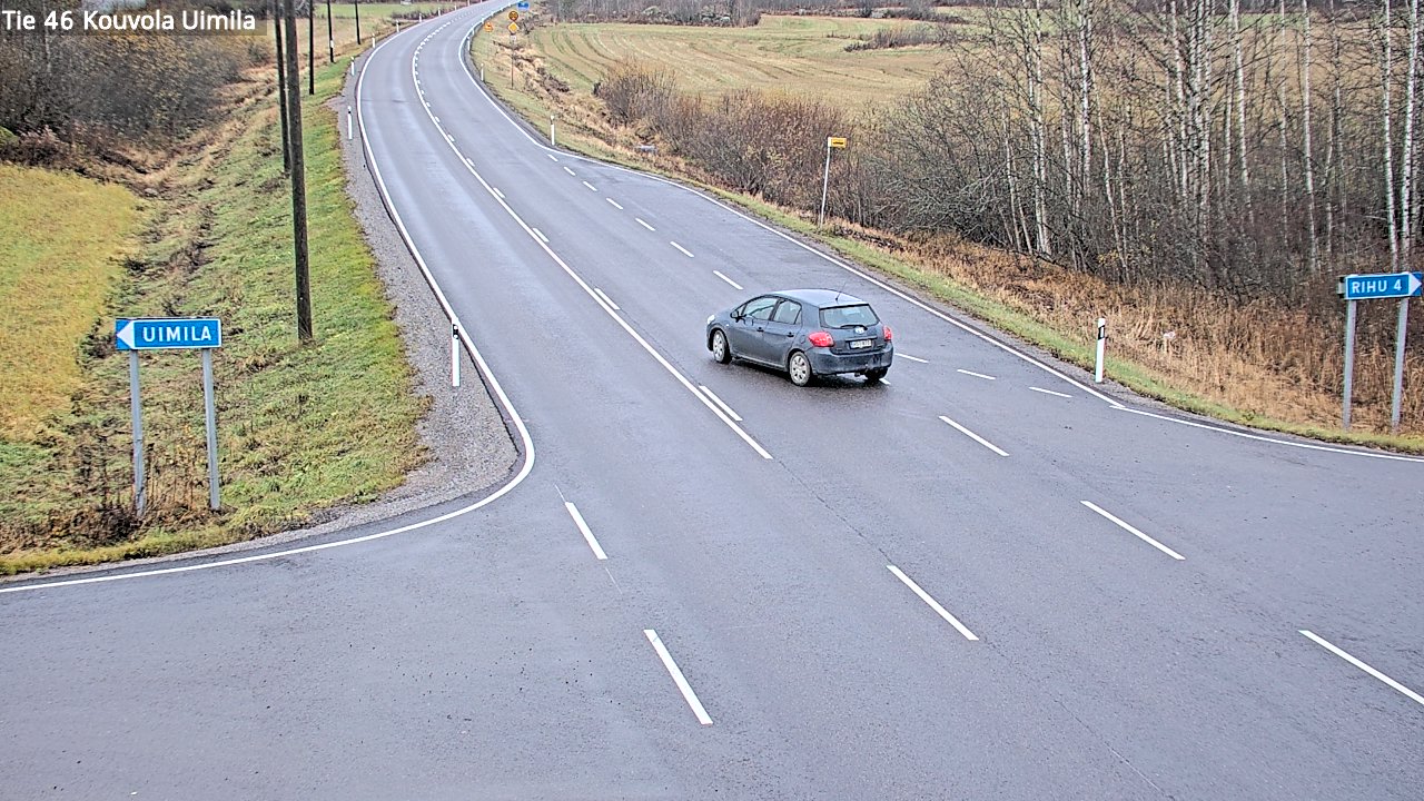 Kelikamerat Kuva Tie 46 Kouvola, Uimila, Kouvola, Kymenlaakso