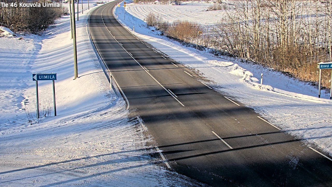 Kelikamerat Kuva Tie 46 Kouvola, Uimila, Kouvola, Kymenlaakso