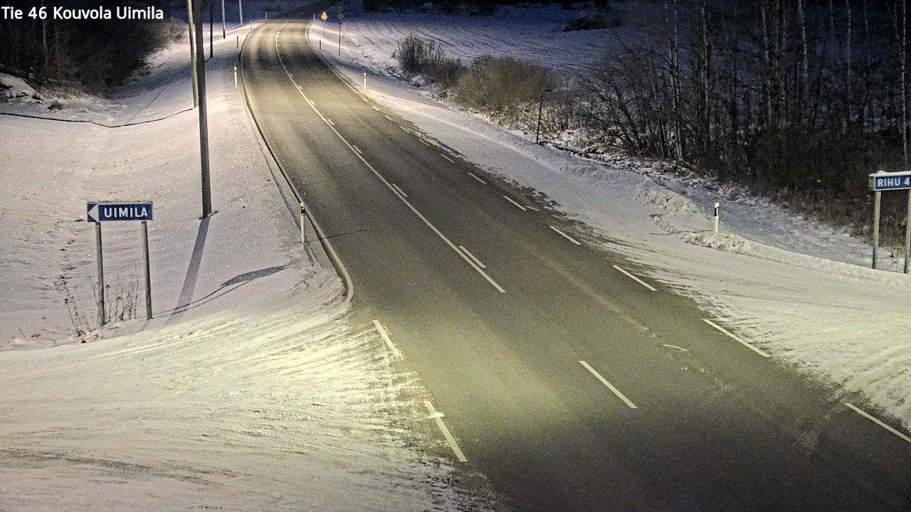 Kelikamerat Kuva Tie 46 Kouvola, Uimila, Kouvola, Kymenlaakso