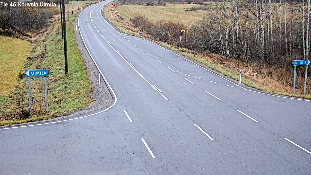 Kelikamerat Kuva Tie 46 Kouvola, Uimila, Kouvola, Kymenlaakso