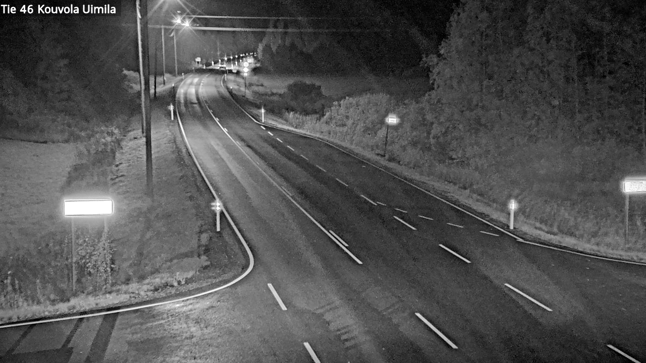 Weather Camera Image Road 46 Kouvola, Uimila, Kouvola, Kymenlaakso