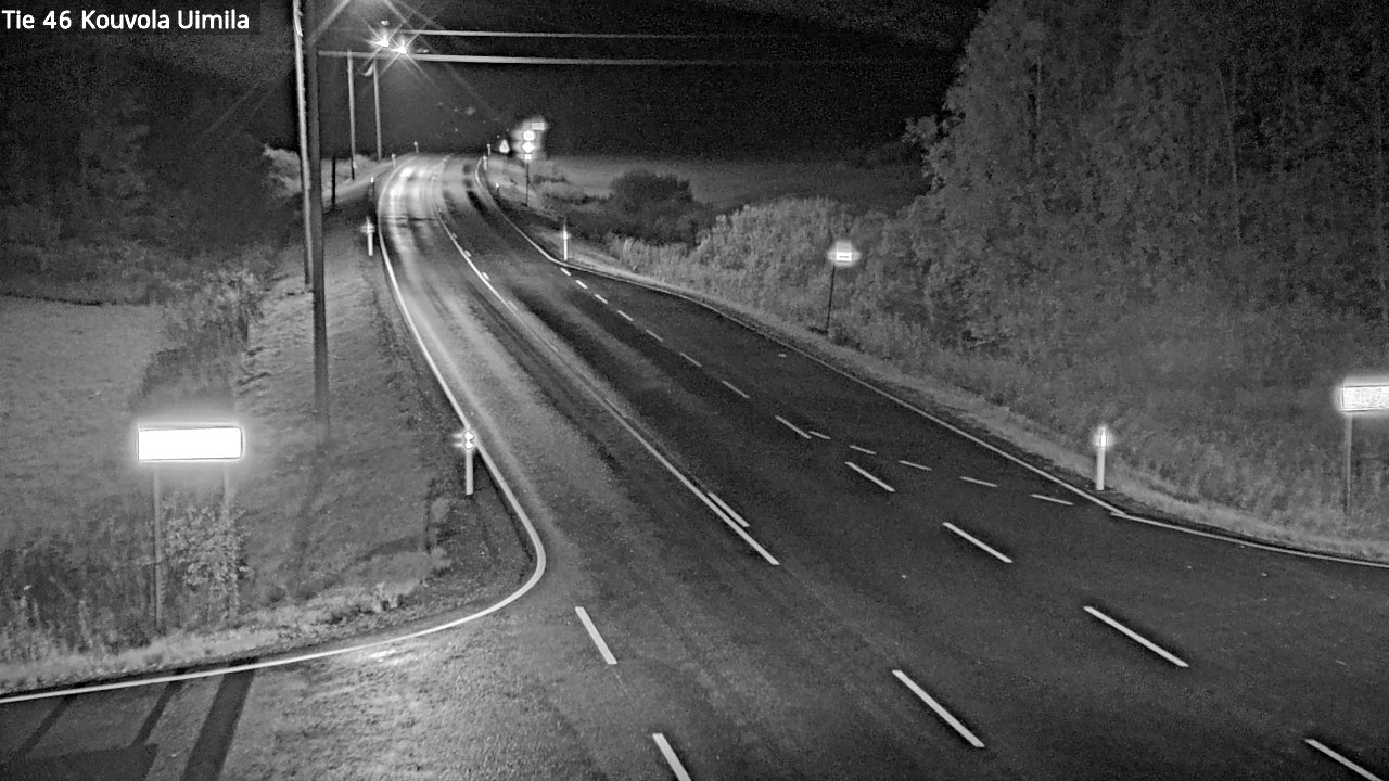 Weather Camera Image Road 46 Kouvola, Uimila, Kouvola, Kymenlaakso
