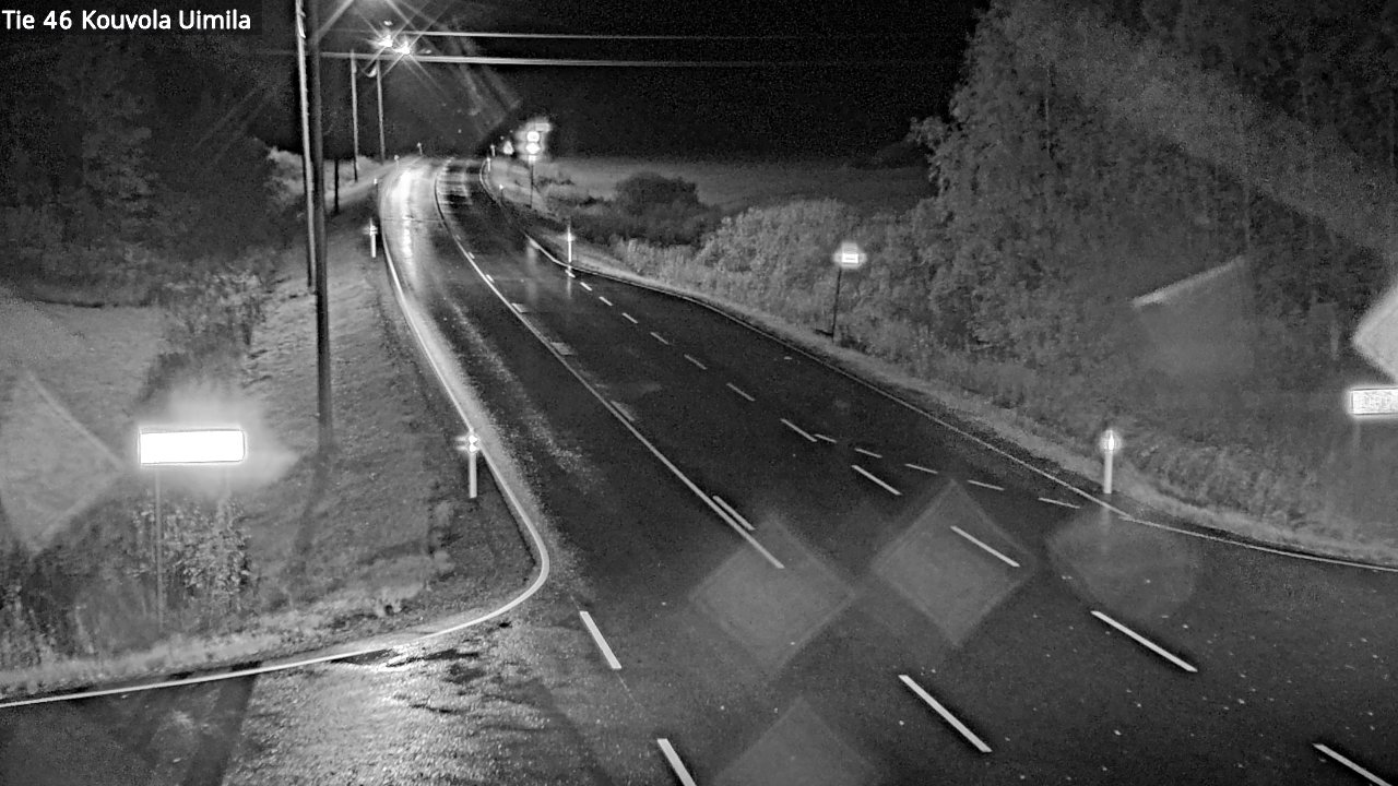 Weather Camera Image Road 46 Kouvola, Uimila, Kouvola, Kymenlaakso