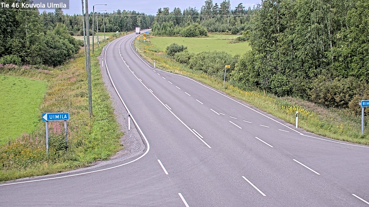 Kelikamerat Kuva Tie 46 Kouvola, Uimila, Kouvola, Kymenlaakso