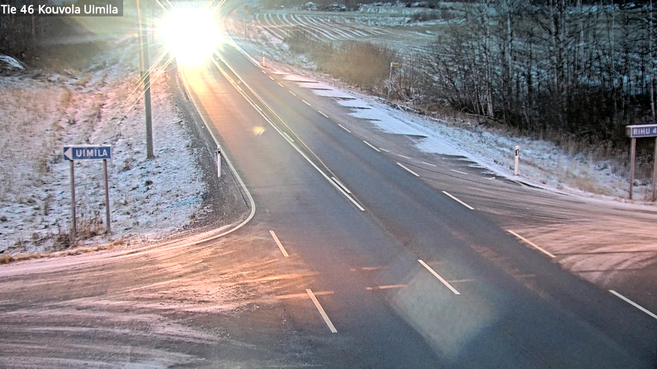 Kelikamerat Kuva Tie 46 Kouvola, Uimila, Kouvola, Kymenlaakso