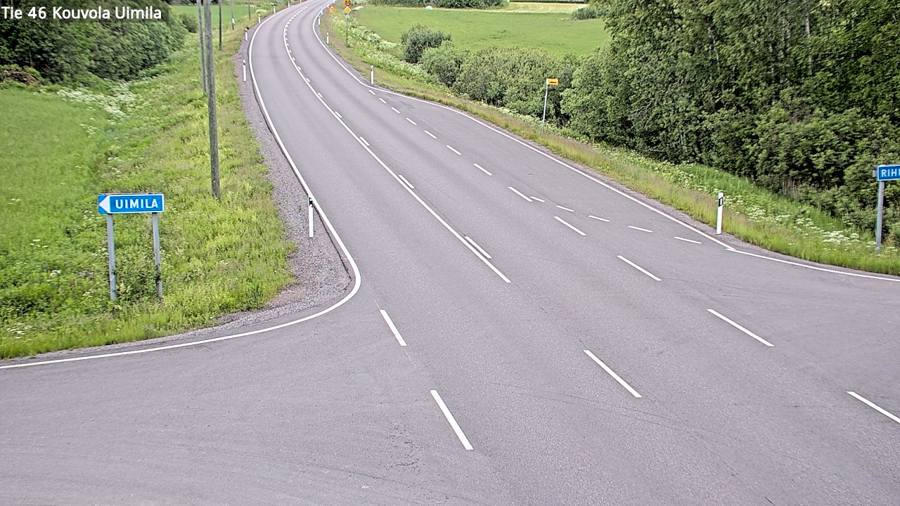 Kelikamerat Kuva Tie 46 Kouvola, Uimila, Kouvola, Kymenlaakso