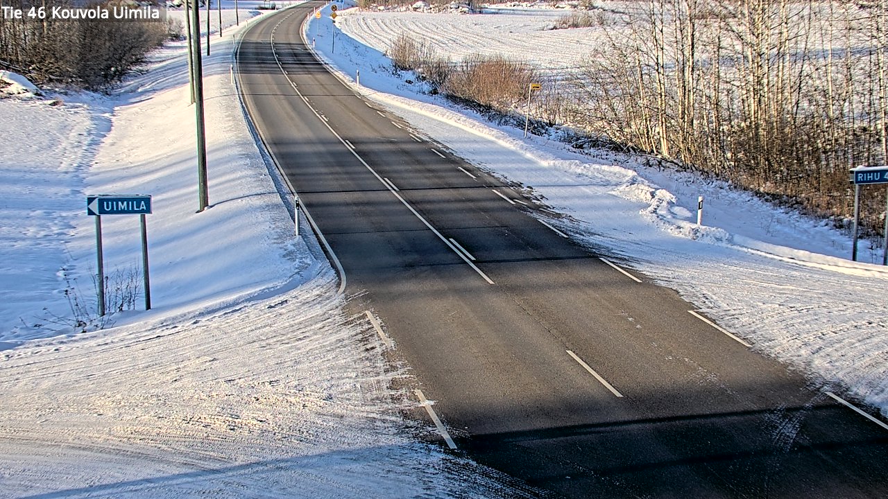 Kelikamerat Kuva Tie 46 Kouvola, Uimila, Kouvola, Kymenlaakso