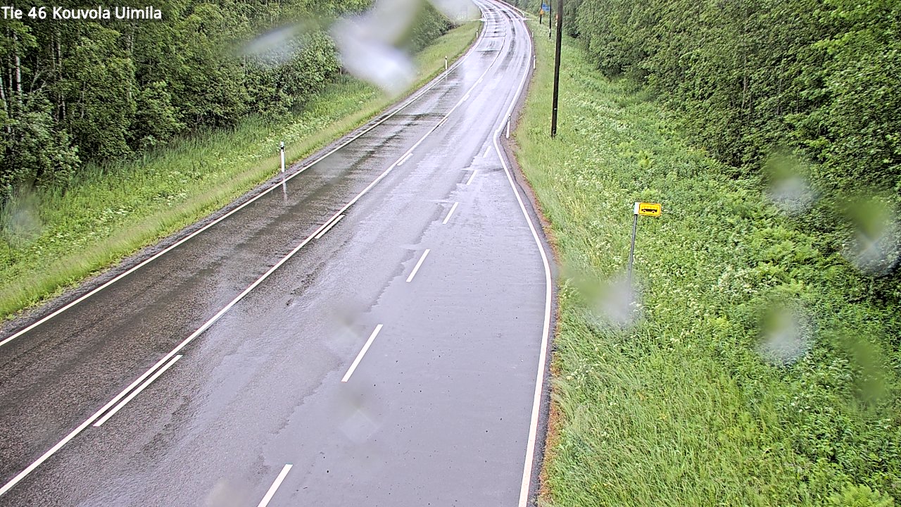 Weather Camera Image Road 46 Kouvola, Uimila, Kouvola, Kymenlaakso
