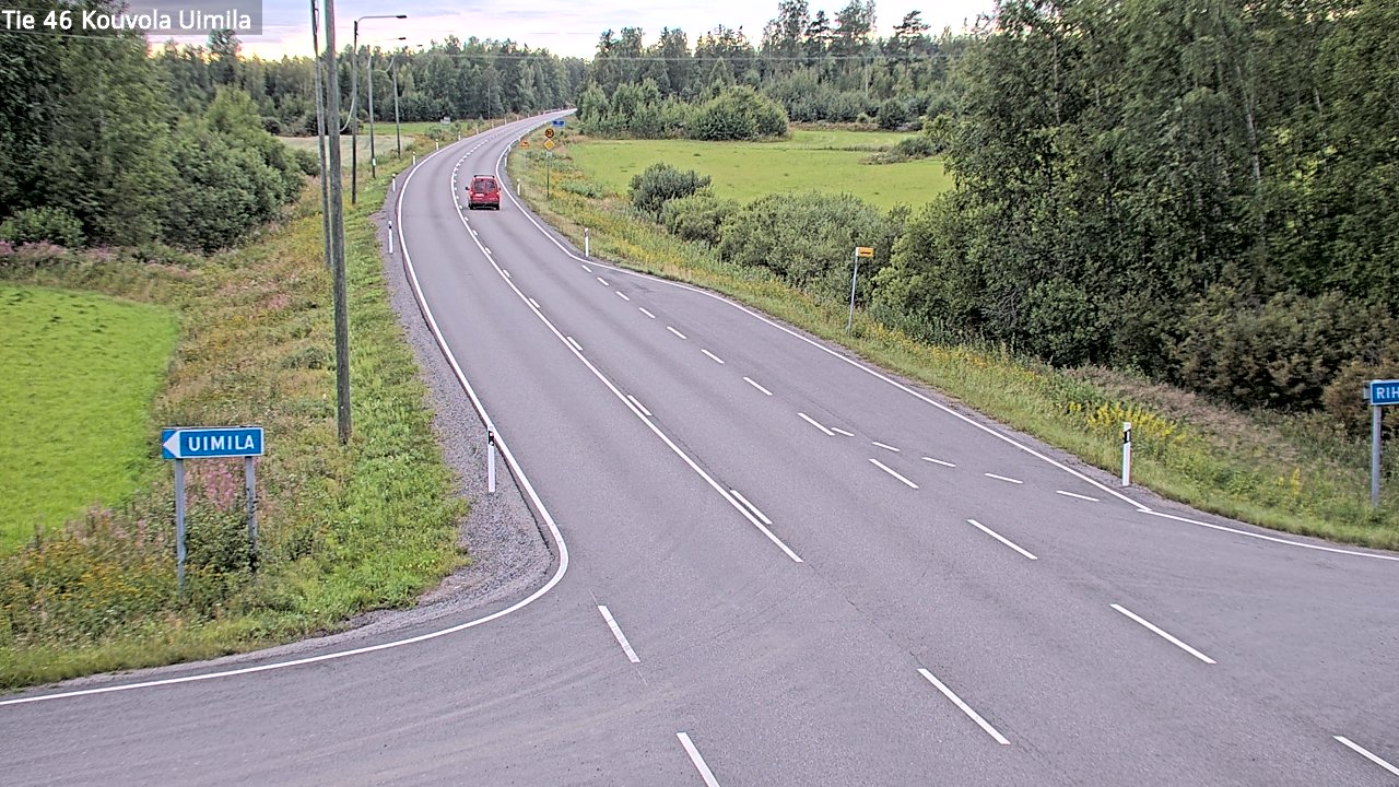 Kelikamerat Kuva Tie 46 Kouvola, Uimila, Kouvola, Kymenlaakso