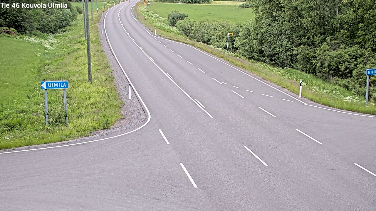 Kelikamerat Kuva Tie 46 Kouvola, Uimila, Kouvola, Kymenlaakso