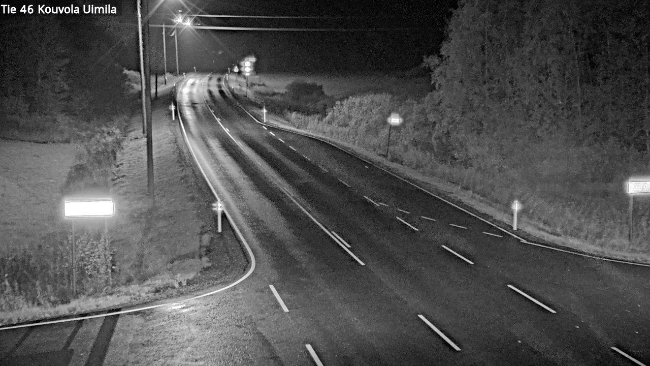 Weather Camera Image Road 46 Kouvola, Uimila, Kouvola, Kymenlaakso
