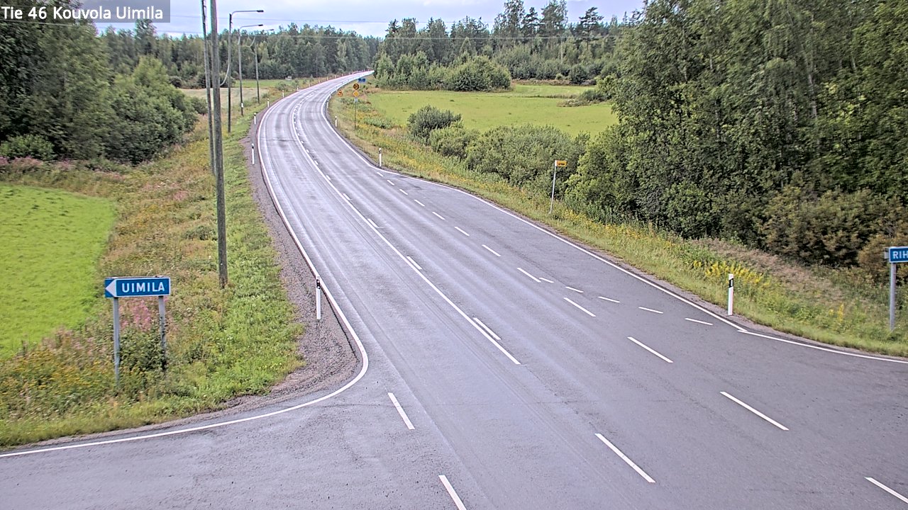 Kelikamerat Kuva Tie 46 Kouvola, Uimila, Kouvola, Kymenlaakso