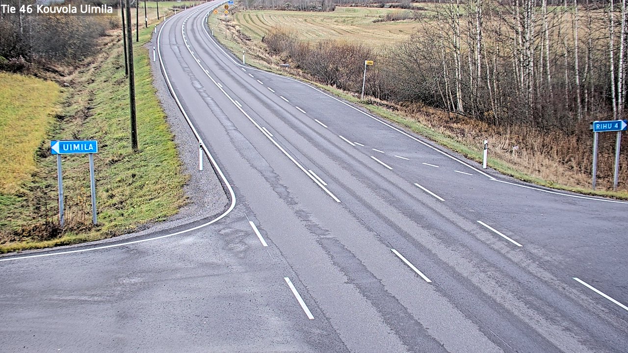 Kelikamerat Kuva Tie 46 Kouvola, Uimila, Kouvola, Kymenlaakso