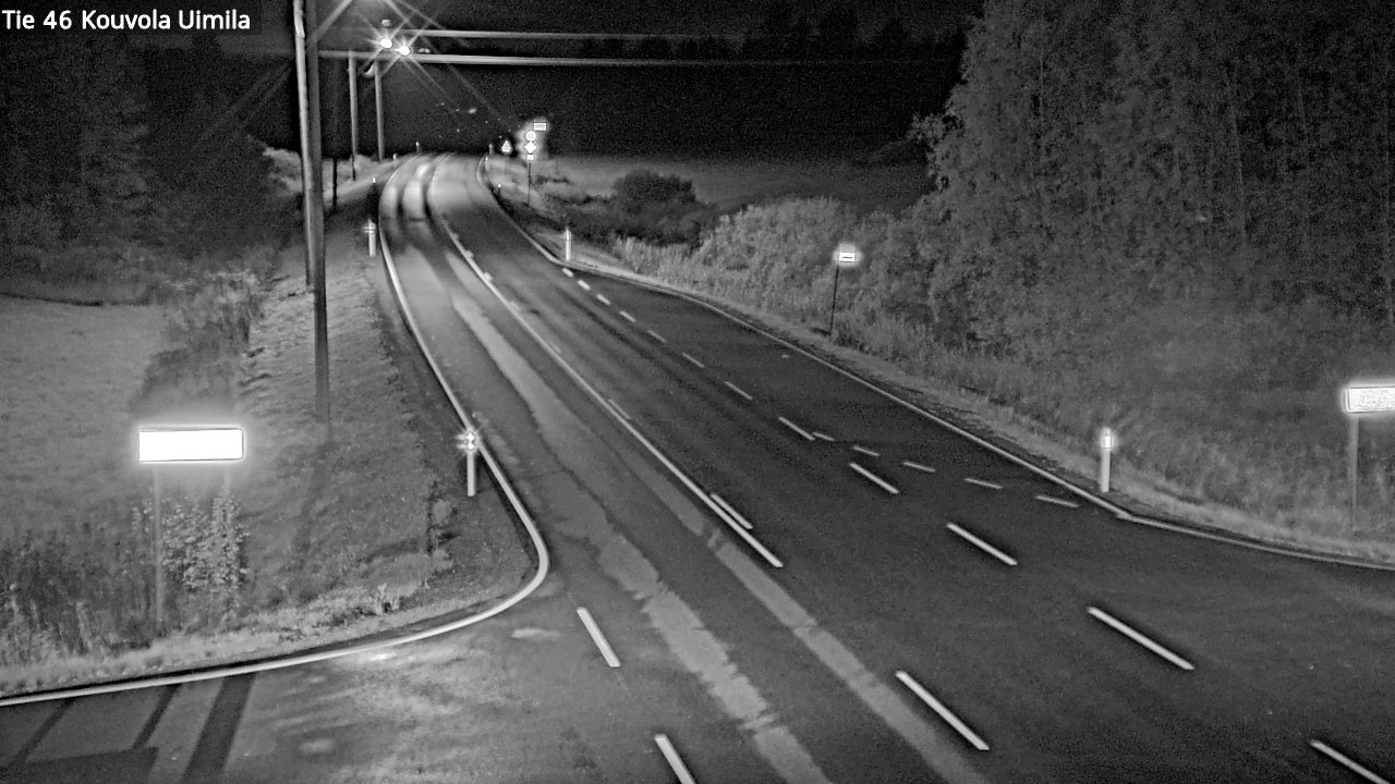 Weather Camera Image Road 46 Kouvola, Uimila, Kouvola, Kymenlaakso